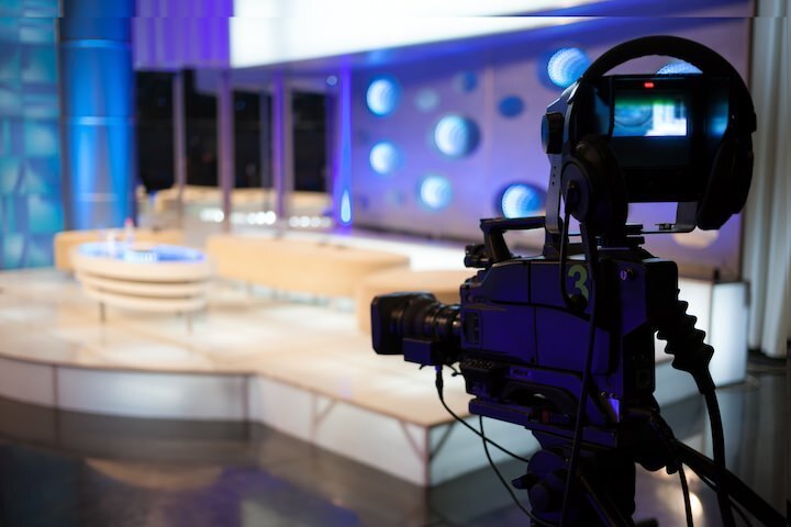 Video camera recording show in tv studio 2023 11 27 05 29 31 utc